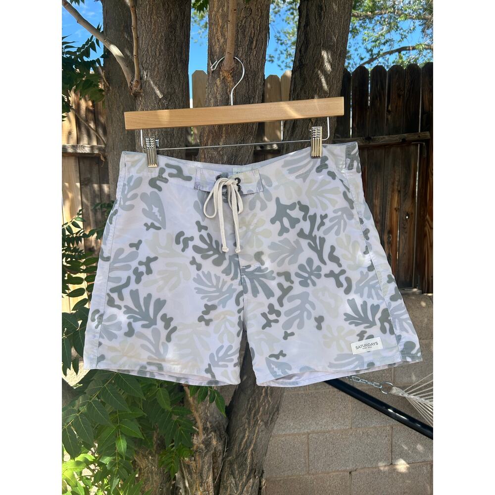 Saturdays NYC Board Shorts Swim Shorts - Gem